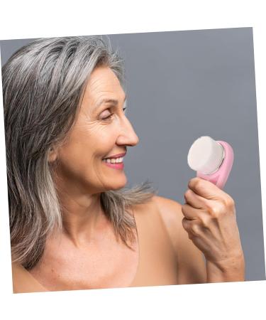 Angoily Makeup Brush Cleansing & Exfoliating Facial Wash Brush | Manual Silicone Scrubber for Women - Best for Face Care - Buy Online on SooperMarket.com