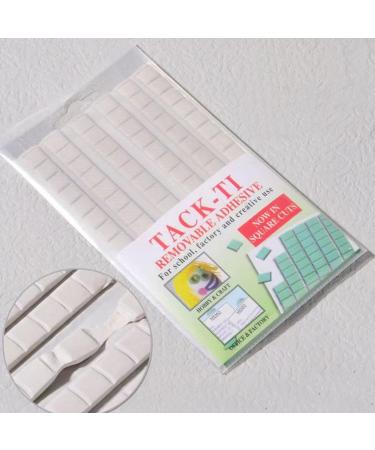 Practical Nail Art Clay Reusable False Nail Tips Sticky Adhesive Poster Putty Removable Tacky Putty For Hanging Poster Removable False Nail Tip Sticky Reusable Nail Art Clay For Diy Practice Manicure White