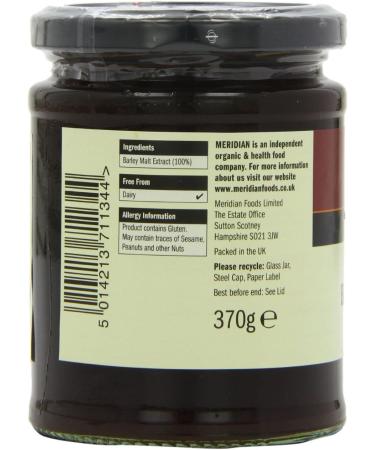 Meridian Barley Malt Extract 370g - Pack of 1 | Pure Malt Sweetener - Buy Online on SooperMarket.com