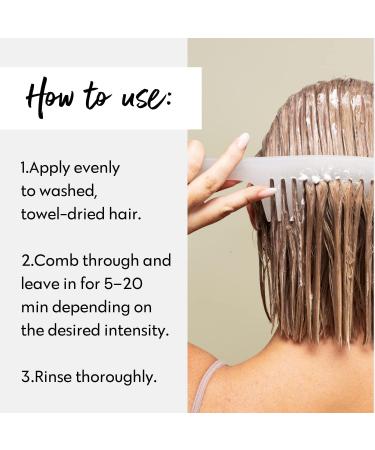 Color Mask Pearl Blond: Toning Treatment for Color-Treated Hair - 200ml | Vegan & Cruelty-Free | Semi-Permanent Dye | 23 Colors Available - Buy Online on SooperMarket.com