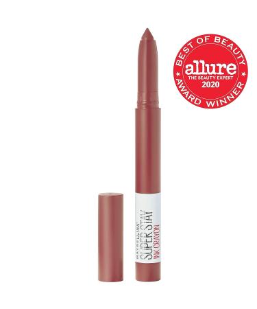 Maybelline Super Stay Ink Crayon Lipstick - Enjoy The View Red Brown 0.04 oz - Longwear Up To 8Hrs - Buy Online on SooperMarket.com
