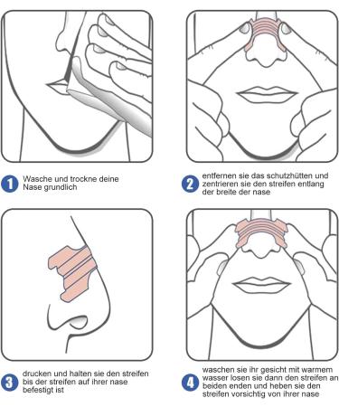 50pcs Nasal Strips for Snoring - Snoring Solution for Improved Nighttime Sleep - Nose Breathing Aid for Men and Women - Buy Online on SooperMarket.com
