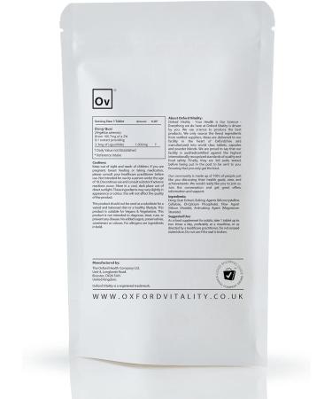 Dong Quai Root Tablets | 1000mg Supplements Pills | Oxford Vitality 240 count (Pack of 1) - Buy Online on SooperMarket.com