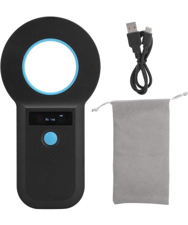 Pet Microchip Scanner Handheld Animal Chip Reader 134.2kHz Portable RFID Reader Pet Tag Scanner Rechargeable for Animal/Pet/Dog/Cat/Pig Supports for EMID FDX B (ISO1784/85)(Black) - Buy Online on SooperMarket.com