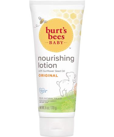 Burt's Bees Baby Nourishing Lotion  Original Scent Baby Lotion - 6 Ounce Tube