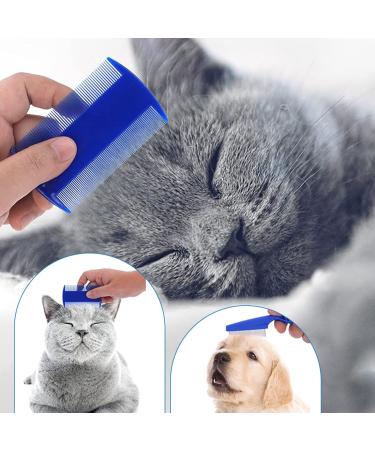KQNM 6-Part Flea Comb Set for Dogs & Cats | Pet Tearing Stain Remover | International Shipping Available - Buy Online on SooperMarket.com