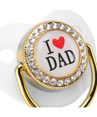 Rhinestone Baby Pacifier for Jaw Development | Safe & Stylish for 6-18 Months - Buy Online on SooperMarket.com