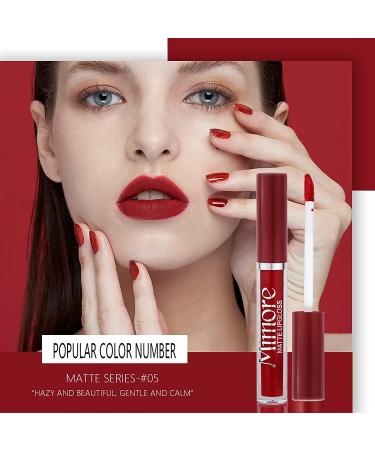 OKENTEN 6 Colors Matte Lipstick Set - Long-Lasting & Waterproof Lipsticks - Nude Lipstick Makeup Gift Set - 25(01) - Buy Online on SooperMarket.com