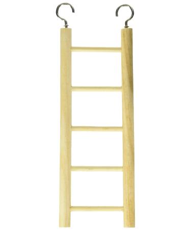 Prevue Pet Products BPV383 Birdie Basics 5-Step Wooden Ladder for Bird, 8-1/2-Inch