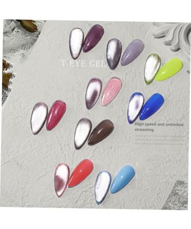 Healvian 1pc Nail Polish UV LED Nail Gel Polish Chameleon Cat Eye UV Polish Gel Manicure Accessories - Buy Online on SooperMarket.com