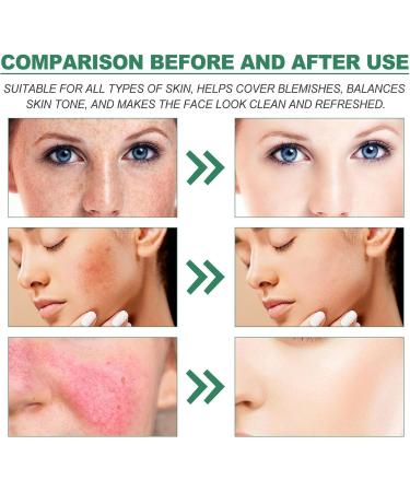 Hydrating Color Correcting Cream Color Correcting Treatment Cream Anti Redness Green Cream Anti Redness Cream for Face Green Concealer for Redness 100g - Buy Online on SooperMarket.com