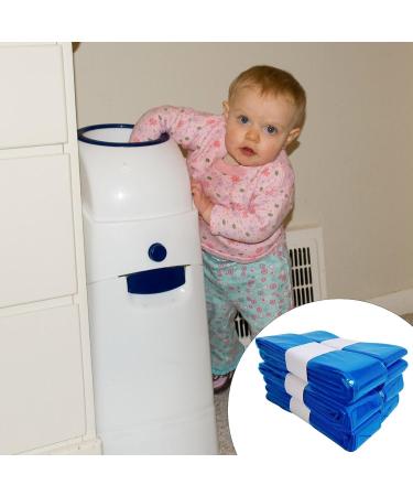 Diaper Garbage Bag - Drawstring Trash Bags | 10pcs Extra Large Trash Bags Gallon Trash Bags with Ergonomic Handles | Tall Kitchen Disposal Bags for Bathroom Hotel Bedroom living Room Nursery Room - Buy Online on SooperMarket.com