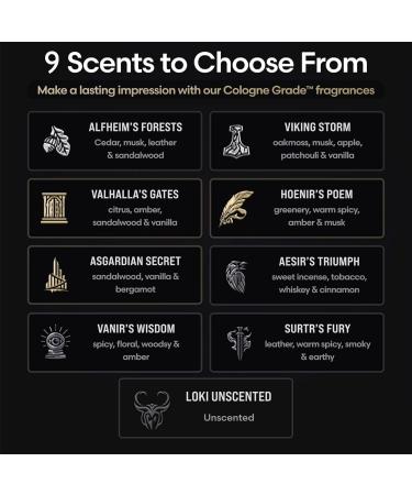 Buy Viking Beard Wax for Men - Gentlemen's Mustache & Beard Grooming | Alfheim's Forests | 50g - Tame & Style with Beard Struggle - Buy Online on SooperMarket.com