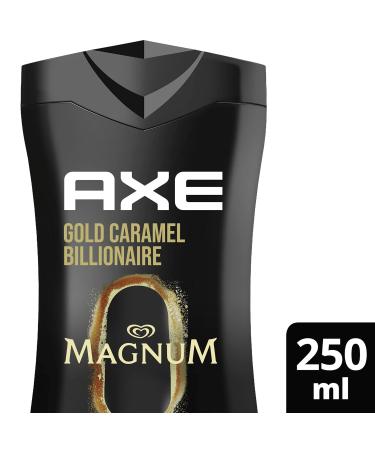 AX 3-in-1 Shower Gel & Shampoo Magnum Gold Caramel Billionaire - Luxurious Fragrance for Body Face & Hair - 250ml - Buy Online on SooperMarket.com