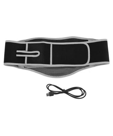 Heated waist belt adjustable soft massage heating pillow vibration massage heating pillows for the lower back heat-bellied wrap belts for cramps massage device for the lower back