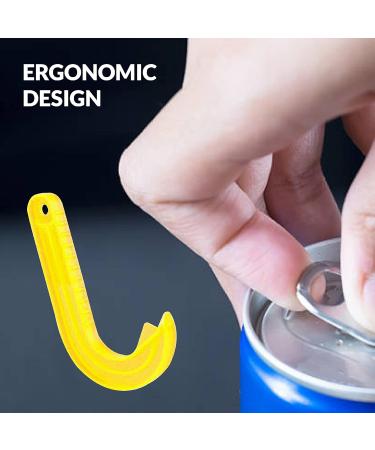 SUL Ring Pull Can Opener Designed for Weak Hands Weak Grip or Limited Dexterity Arthritis Elderly Children and Anyone with Low Strength Makes Easy Work of Opening Cans jar (Yellow) - Buy Online on SooperMarket.com