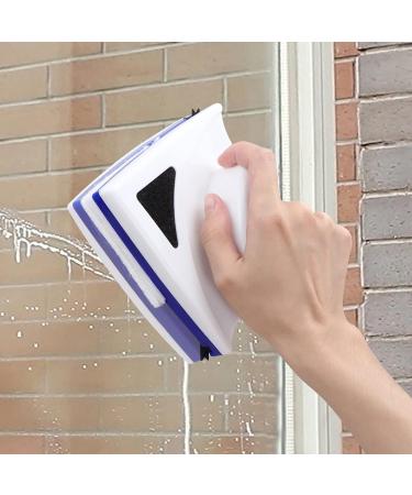 Magnetic Brush Wiper for Window - Double-Sided Design for - Suitable for Single-Glazed - Built-in Sponge - Buy Online on SooperMarket.com