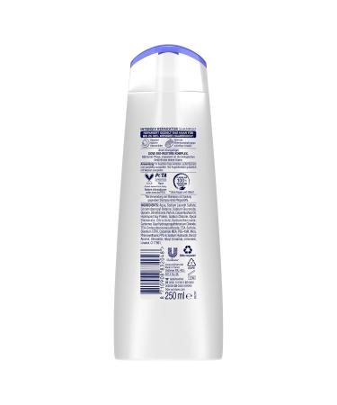 Dove Shampoo Intensive Repair 250ml - Smart Repair System for Damaged Hair (6 Pack) | International Shipping Available - Buy Online on SooperMarket.com