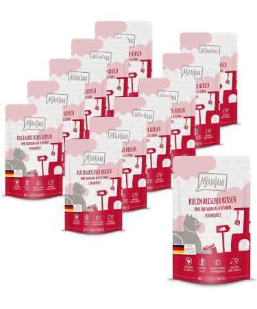 Mjamjam Quetschie - Delicious Reindeer & Turkey with Cranberries | 12x125g Packs - International Shipping - Buy Online on SooperMarket.com