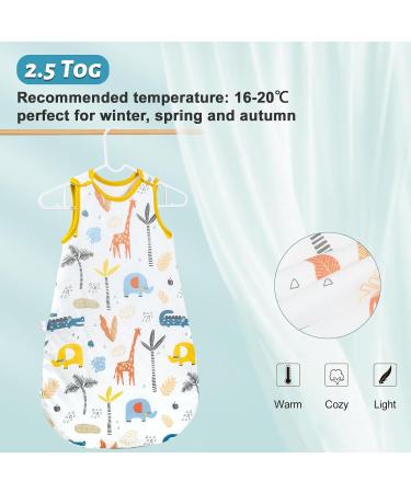 MOEMOE BABY 2.5 Tog Sleeveless Wearable Blanket Dinasours XL - 18-24 Months - Buy Online on SooperMarket.com