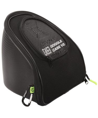 Exalt Paintball Goggle Case - All Versions Lens Mask Protector V3 Black - Lime