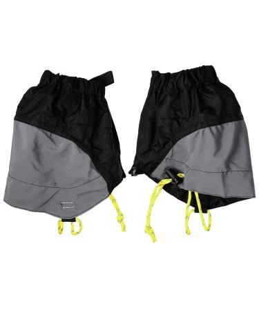Nolitoy gaiters Low Lightweight Trailrunning Gaupers Waterproof ankle gaps for shoes boots hiking walking backpacking blue black