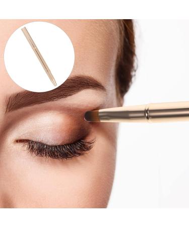 Double Ended Lipstick Brush - Premium Lip Makeup Tool | Lip Balm & Lip Mask Applicator | Golden Cosmetic Brush for Flawless Lips | Enhance Your Beauty Routine - Buy Online on SooperMarket.com