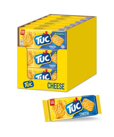 TUC Cheese 18 x 100g - Finely salted crackers with cheese flavour 100 g (pack of 18)