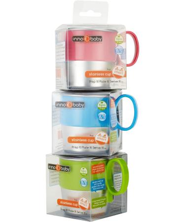 Innobaby Din Din SMART Stainless Steel Cup 9oz (Blue (2 Pack)) - Buy Online on SooperMarket.com
