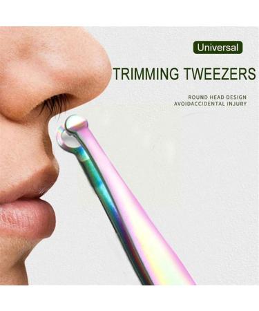 TEMKIN Nose Hair Trimmer & Tweezers - Precision Nose Hair Removal Tool | Stainless Steel Trimming Kit (Includes Tweezers Bag - Buy Online on SooperMarket.com