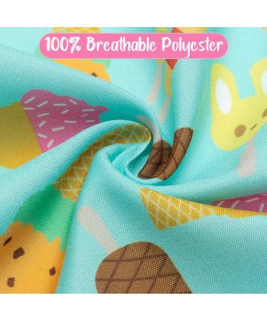 SCIROKKO Hawaii Dog Bandanas 3 Pack - Cute Fruit Print Scarf Bibs for Pets | Summer Pet Accessories for Dogs Cats - Ice Cream Strawberry Watermelon - Buy Online on SooperMarket.com