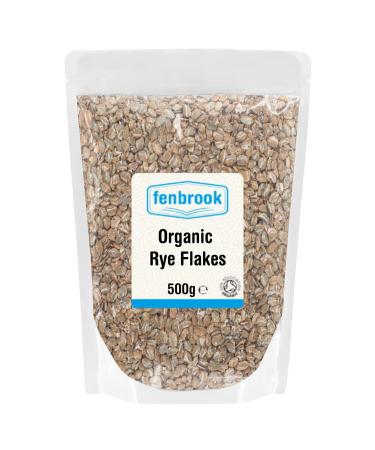 Organic Rye Flakes 500g | Certified Organic by Fenbrook Organic