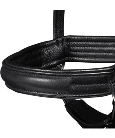 WALDHAUSEN X-Line Bitless Bridle - Supersoft Black for Warmbloods | International Shipping Available - Buy Online on SooperMarket.com