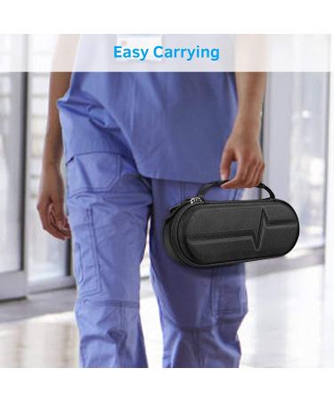 Travel Hard Stethoscope Case for Littmann Classic III, Cardiology IV, MDF Acoustica - Black - Buy Online on SooperMarket.com