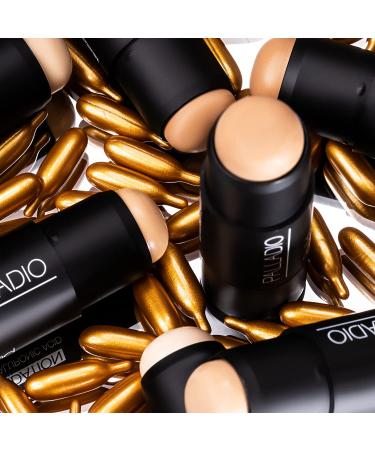 Palladio BUILD + BLEND Foundation Stick Contour | Professional Makeup 0.25oz (Natural Beige) - Buy Online on SooperMarket.com