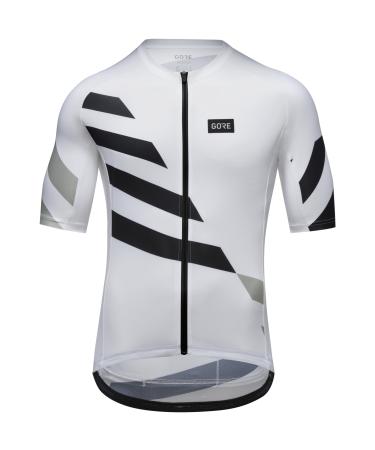 GORE WEAR Spirit Signal Chaos Jersey XL White/Black