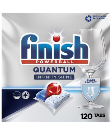 Finish Quantum Infinity Shine Dishwasher Tablets REGULAR 120 Tablets