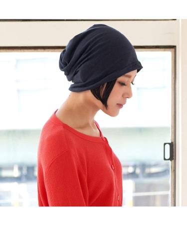 CHARM Summer Beanie - Slouchy Lightweight Chemo Cotton Hat in Dark Gray - Buy Online on SooperMarket.com