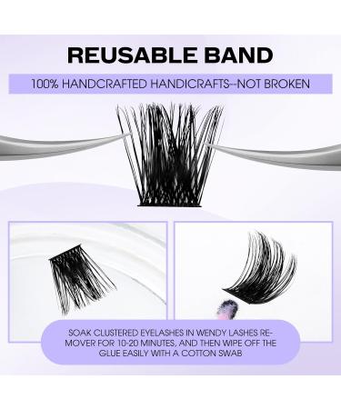 D Curl 0.07mm Cluster Lash Extensions 8-16mm Mix - Soft, Wispy & Wide Stem | XHFD-FD18-0.07-D - Buy Online on SooperMarket.com