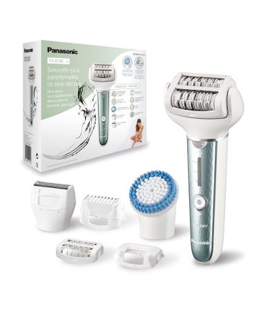 Panasonic ES-EL8C Wet and Dry Cordless Epilator with 7 Attachments & LED Light (UK Plug) EL8C - 7 attachments