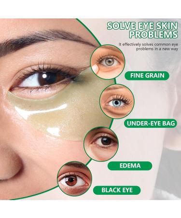 60 PCs Reusable Eye Pads - Anti-Aging Moisture Masks for Puffiness & Dark Circles - Hyaluronic Sea Formula - Buy Online on SooperMarket.com