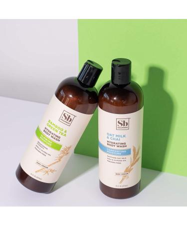 Soapbox Body Wash - Bamboo & Green Tea | Moisturizing Cleanser w Aloe Vera & Shea Butter | Vegan, Cruelty-Free, Paraben & Gluten-Free | 16oz (Pack of 3) - Buy Online on SooperMarket.com