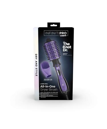 INFINITIPRO BY CONAIR The Knot Dr. All-in-One Oval Dryer Brush - Hair Dryer & Volumizer - Buy Online on SooperMarket.com