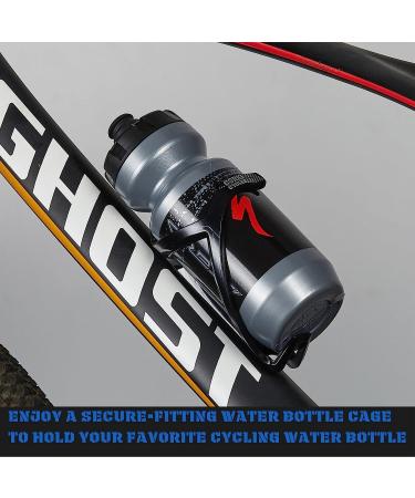 Corki Cycles Right Side Load Bike Water Bottle Holder - 2 Pack Black Cage for Road & Mountain Bikes - Buy Online on SooperMarket.com