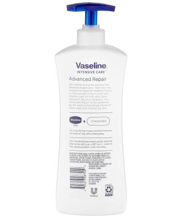 Vaseline Intensive Care Body Lotion Advanced Repair Unscented 20.3 oz - Pack of 1 - Buy Online on SooperMarket.com