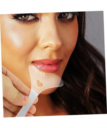 DRESSOOS Eyeliner Stamp Eye Makeup Tools Eye Makeup Aid Tool Eye Liner Stamps Eyeliner Mascara Shield Multifunctional Makeup Stencil Silicone Eyeliner Stencils Eye Shadow Silica Gel Eyelash 12.00X6.00X0.50CM As Shown - Buy Online on SooperMarket.com