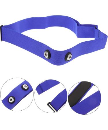 Yarnow Multi-Purpose Sports Belt for Cycling & Heart Rate Monitoring - Durable Nylon Device Holder - 17cm x 3cm - Blue - Buy Online on SooperMarket.com