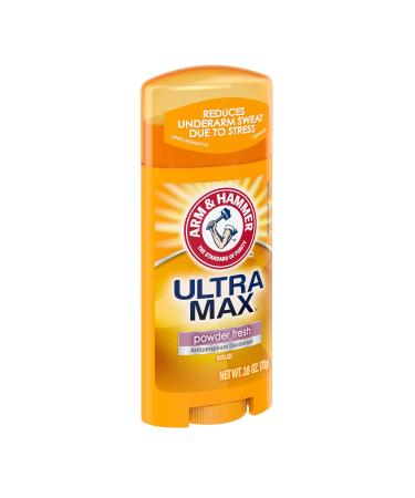 Arm & Hammer Ultra Max Antiperspirant Deodorant Powder Fresh Solid 2.6 oz - Pack of 6 - Buy Online on SooperMarket.com