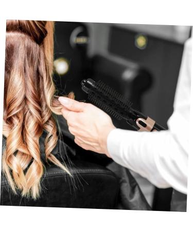 Baluue 1 Set Curling Iron Hairdressing Tool Portable Heating Curler Personal Hair Curler Curlers Abs Black - Buy Online on SooperMarket.com