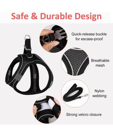 Escape Proof Cat Harness Set with Lead for Cats - XS Size - Buy Online on SooperMarket.com